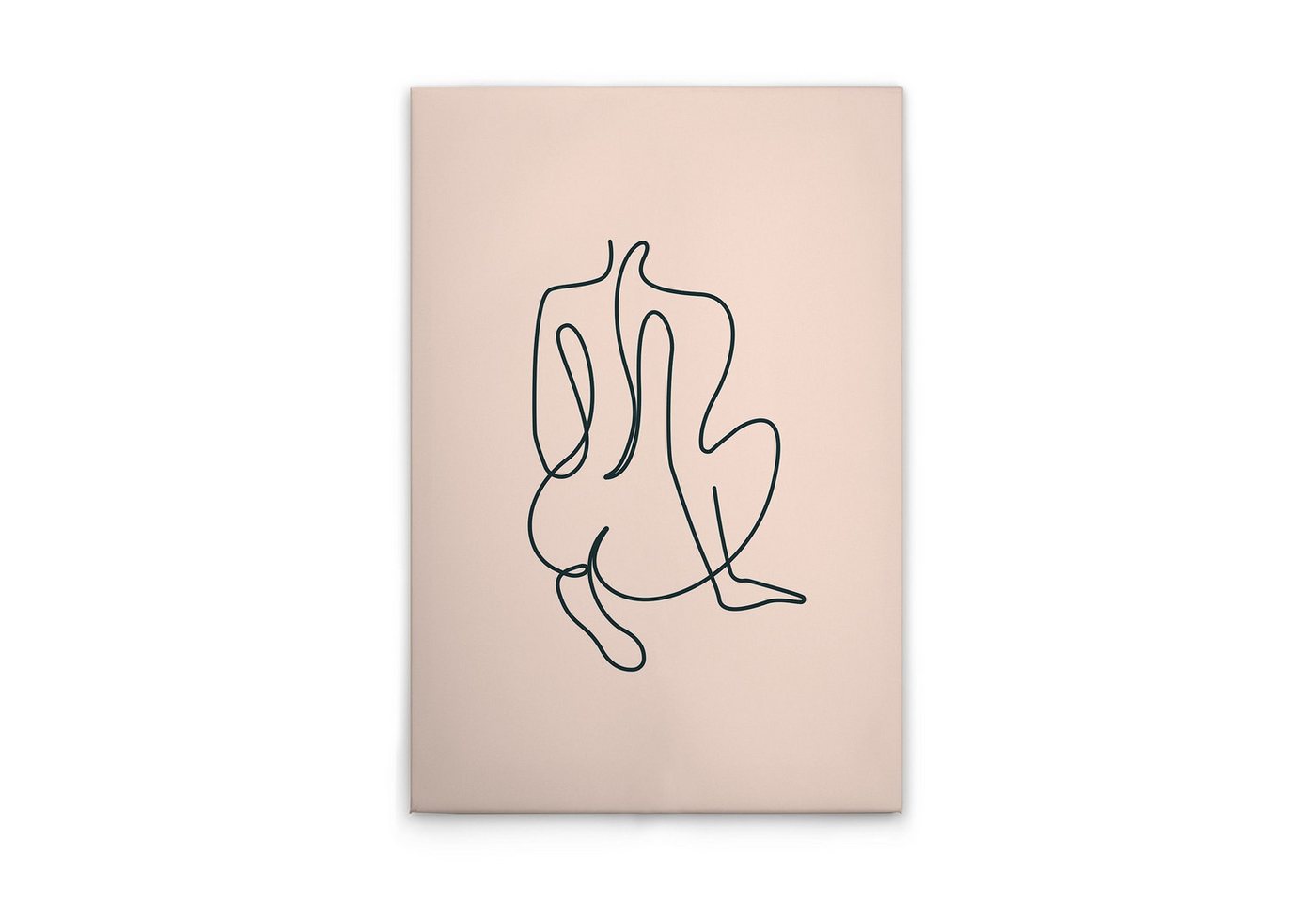 Tadessi Leinwandbild Leinwandbild Silhouetten Oneliner M1-No.51718, Keilrahmen in Creme, Silhouetten Oneliner Tadessi Leinwandbild Leinwandbild Silhouetten Oneliner M1-No.51718, Keilrahmen in Creme, Silhouetten Oneliner von Tadessi