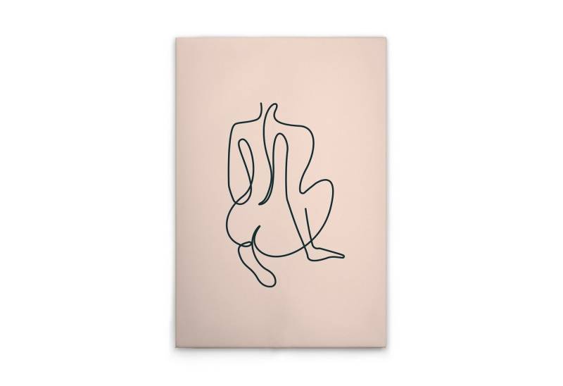 Tadessi Leinwandbild Leinwandbild Silhouetten Oneliner M1-No.51718, Keilrahmen in Creme, Silhouetten Oneliner Tadessi Leinwandbild Leinwandbild Silhouetten Oneliner M1-No.51718, Keilrahmen in Creme, Silhouetten Oneliner von Tadessi