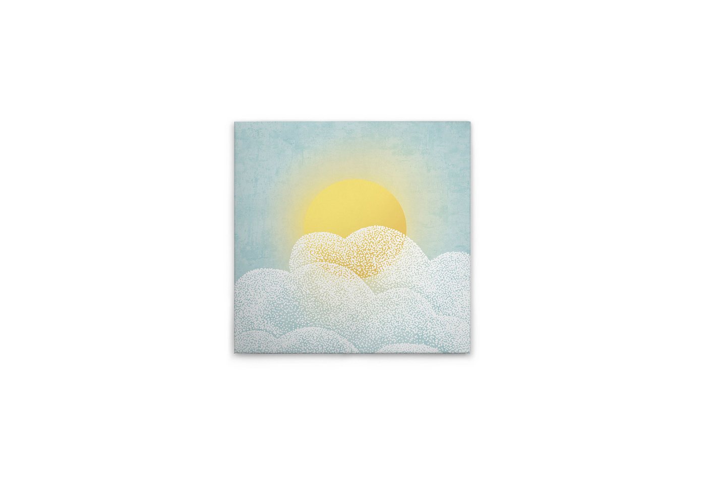 Tadessi Leinwandbild Leinwandbild Sonne & Wolken M1-No.50592, Keilrahmen in Blau Gelb-Pare, Natur Tadessi Leinwandbild Leinwandbild Sonne & Wolken M1-No.50592, Keilrahmen in Blau Gelb-Pare, Natur von Tadessi