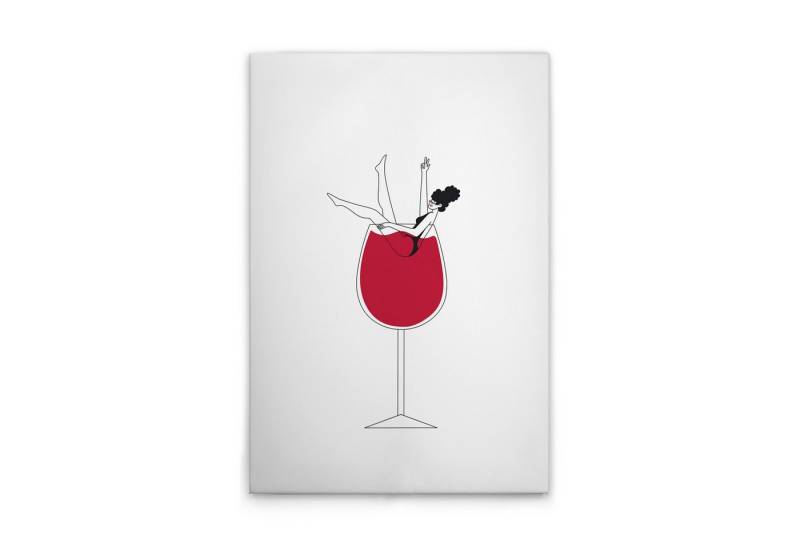 Tadessi Leinwandbild Leinwandbild Weinglas WG Küche M1-No.51538, Keilrahmen in Weiß Schwar, Gemälde Tadessi Leinwandbild Leinwandbild Weinglas WG Küche M1-No.51538, Keilrahmen in Weiß Schwar, Gemälde von Tadessi