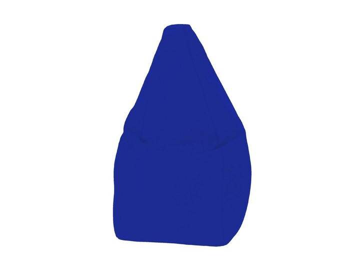 Licardo Sitzsack Sitzsack Noble Soft 90 cm hoch (1 St), orange, royal-blue von OTTO