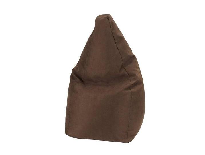 Licardo Sitzsack Sitzsack Noble Soft 90 cm hoch (1 St), orange, schoko von OTTO