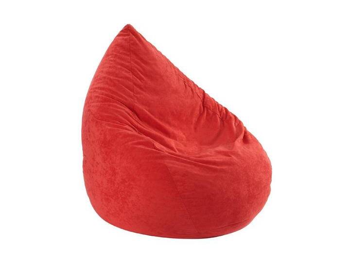 Licardo Sitzsack Sitzsack Poly Noble 90 cm hoch (1 St), rot, rot von OTTO