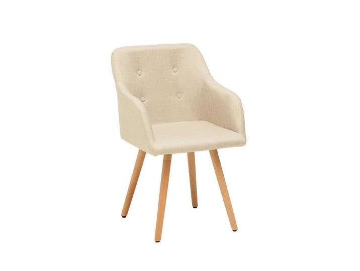 Licht-Erlebnisse Esszimmerstuhl CANDAVI, Stoff Holz Skandinavisch B: 55 cm in Natur Armlehnstuhl Esstisch Licht-Erlebnisse Esszimmerstuhl CANDAVI, Stoff Holz Skandinavisch B: 55 cm in Natur Armlehnstuhl Esstisch von OTTO