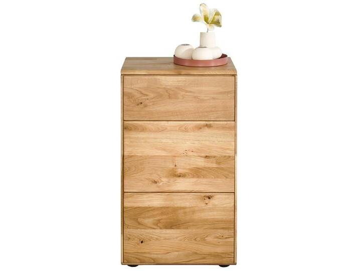 Lomadox Kommode KALAMARIA-69, Massivholz Sideboard Anrichte Wohnzimmer Schrank modern in Eiche, braun von OTTO