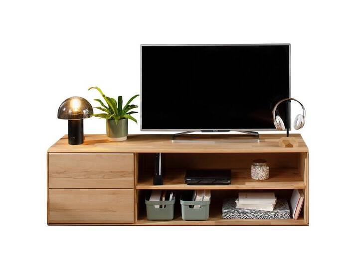 Lomadox Lowboard KALAMARIA-69, Fernsehschrank TV Board Fernsehtisch Wohnzimmer Massivholz Buche, braun von OTTO