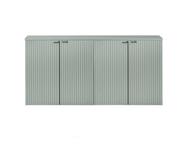 Lomadox Unterschrank NEWPORT-56-GREEN Waschtisch Doppelwaschtisch 120cm, grün, gerillte Front, grün von OTTO