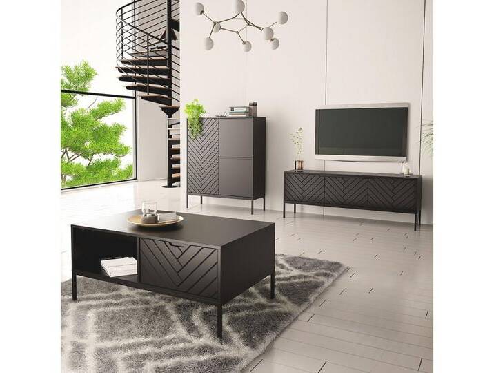 Lomadox Wohnzimmer-Set ANGERA-140, (Mega-Spar-Set, 3-St., Lowboard Couchtisch Kommode) von OTTO