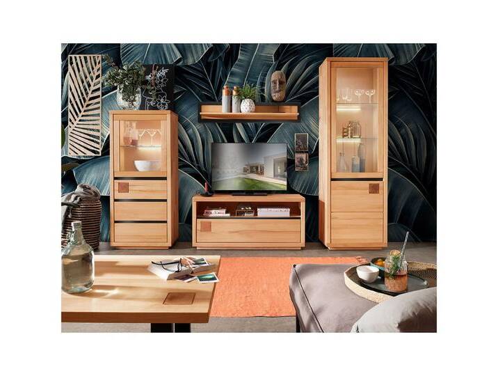 Lomadox Wohnzimmer-Set WINCHESTER-69, (Mega-Spar-Set, 5-St., Highboard Couchtisch Vitrine Wandboard Lowboard) von OTTO
