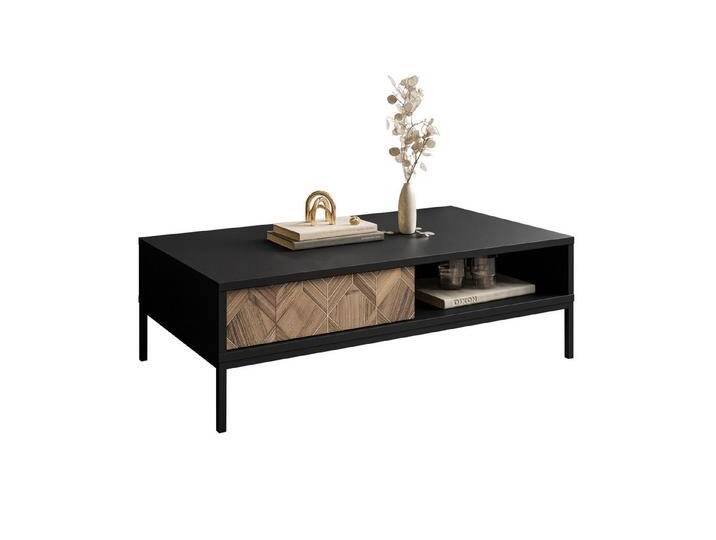 Lookway Couchtisch LIAM mit Schublade – Modernes Design (1x Tisch), Breite: 120 cm, schwarz von OTTO