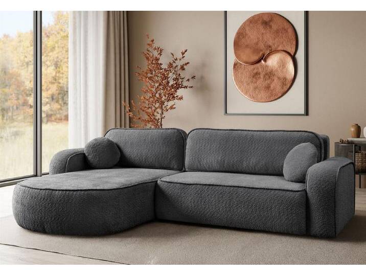 Lookway Ecksofa VENUS II mit Schlaffunktion und Bettkasten, Breite: 275 cm, grau, Coral 80 Lookway Ecksofa VENUS II mit Schlaffunktion und Bettkasten, Breite: 275 cm, grau, Coral 80 von OTTO