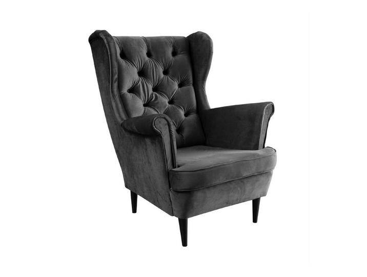 Lookway Relaxsessel TEDDI II moderner Polstersessel (1x Relaxsessel), grau, Royal Velvet 214 von OTTO