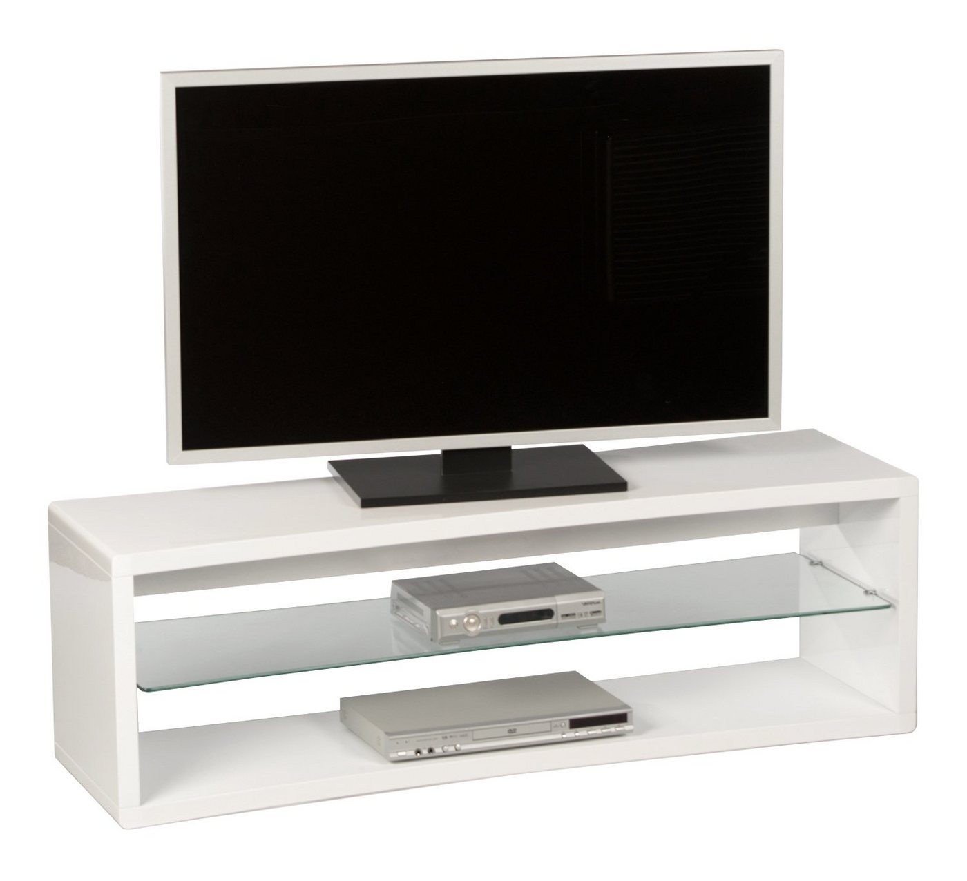 Lowboard TV-Lowboard, CHRISTINA, Weiß, B 140 cm, T 40 cm von OTTO