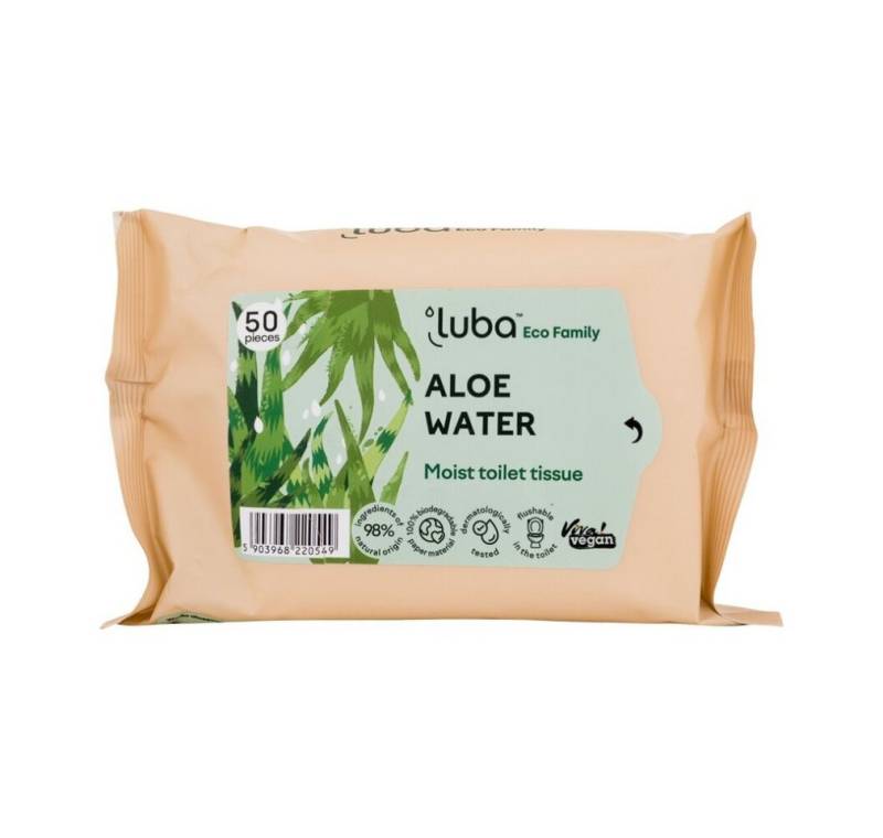 Luba Toilettenpapier vlhèený toaletní papír - aloe 50 ks von Luba