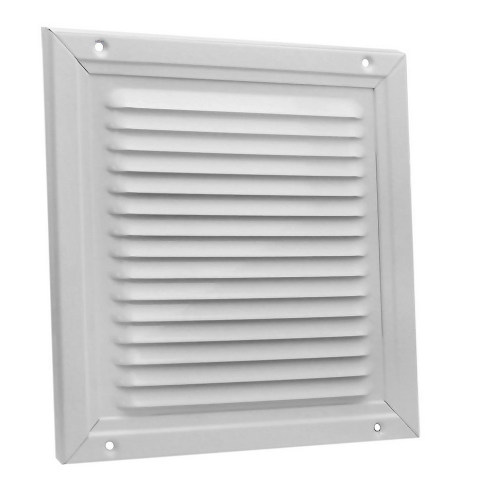 Lüftungsgitter Lüftungsgitter LG 2020 MGS-W Lamellengitter Weiss 200 x 200 mm, mit integriertem Fliegengitter Lüftungsgitter Lüftungsgitter LG 2020 MGS-W Lamellengitter Weiss 200 x 200 mm, mit integriertem Fliegengitter von OTTO