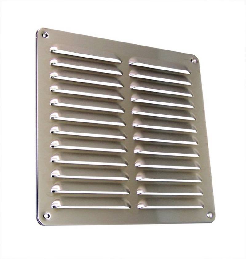 Lüftungsgitter Lüftungsgitter LG-2525 L Edelstahl 245 x 245 mm, für Feuchträume geeignet von OTTO