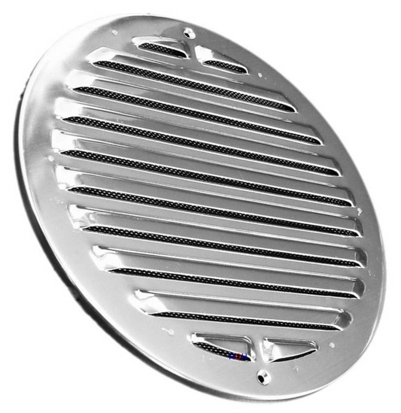 Lüftungsgitter Lüftungsgitter LG 50410 Rund Alu F1 Zuluft Abluftgitter Ø 240 mm, Mit Fliegengitter - Insektenschutz von OTTO