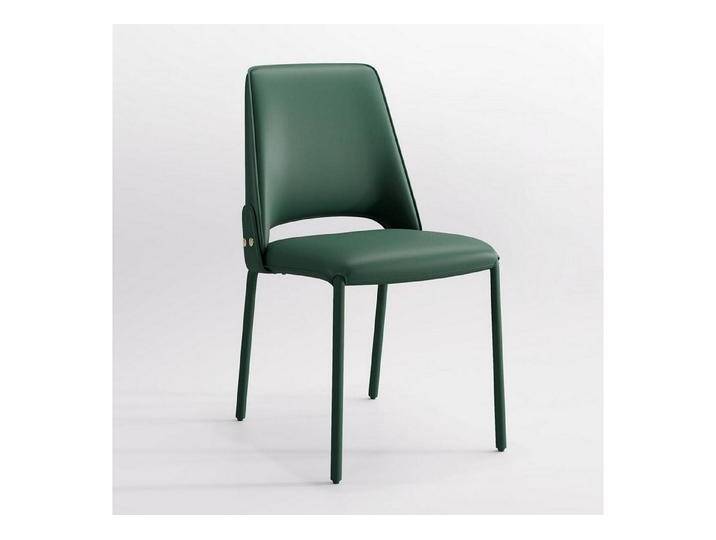 LuxusKollektion Esszimmerstuhl Esszimmerstuhl Polster Leder Metallbeine 1er Set Dunkelgrün Hohe Lehne LuxusKollektion Esszimmerstuhl Esszimmerstuhl Polster Leder Metallbeine 1er Set Dunkelgrün Hohe Lehne von OTTO