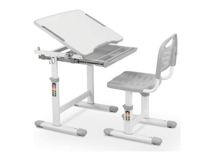 LuxusKollektion Kinderschreibtisch Kinderschreibtisch Stuhl Höhenverstellbar Set mit neigbarer von OTTO