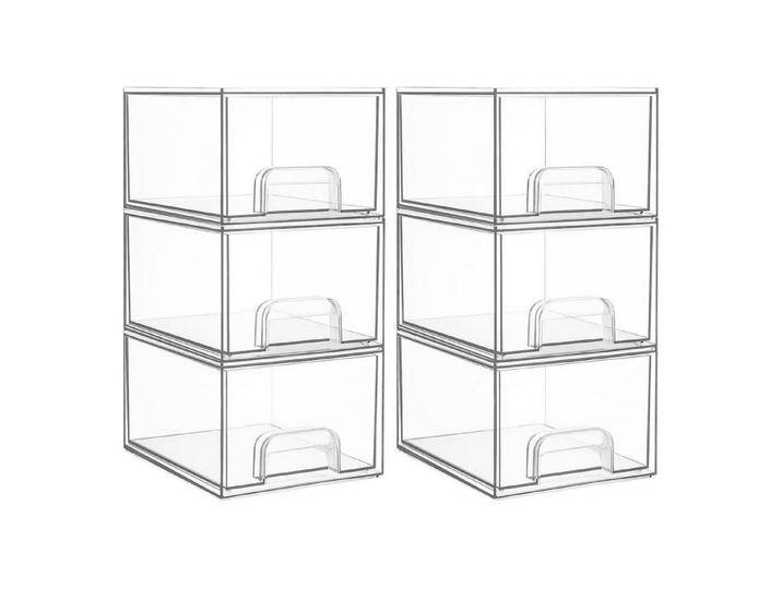 LuxusKollektion Kochbesteck-Set Schubladen Acryl Organiser stapelbar Kommode Bad Transparent 6 Pack LuxusKollektion Kochbesteck-Set Schubladen Acryl Organiser stapelbar Kommode Bad Transparent 6 Pack von OTTO