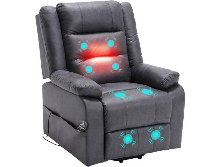 LuxusKollektion Polsterstuhl Elektrischer Massagesessel mit Aufstehhilfe, Wärmefunktion und von OTTO