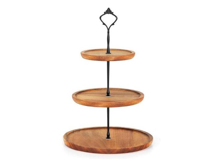LuxusKollektion Salatbesteck Etagere Tortenständer Cupcake Holz Metallgriff Hochzeit 3 Etagen Groß LuxusKollektion Salatbesteck Etagere Tortenständer Cupcake Holz Metallgriff Hochzeit 3 Etagen Groß von OTTO