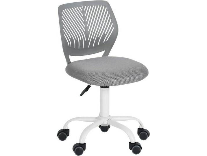 LuxusKollektion Schreibtischstuhl Schreibtischstuhl Drehstuhl Bürostuhl Stoffsitz Ergonomisch Grau von OTTO