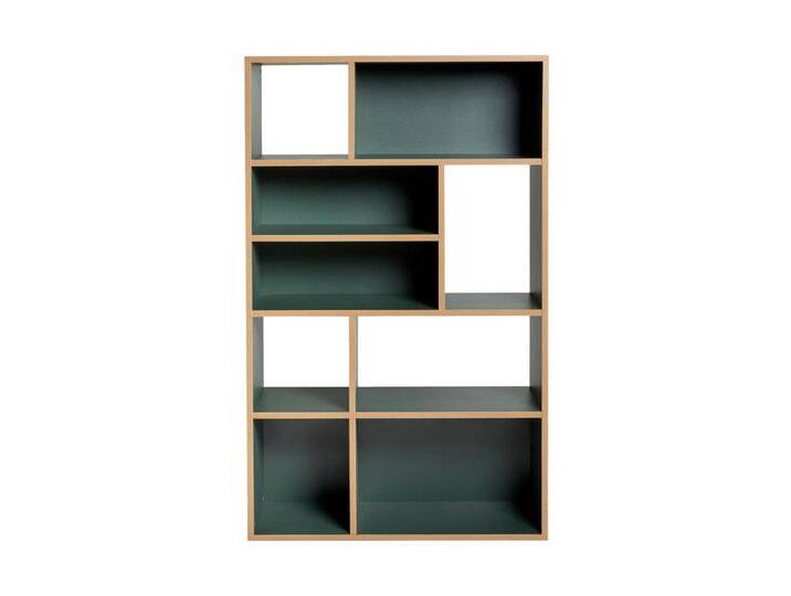 MADE Ablageelement .COM Zayla Hohes Standregal – breit, 1-tlg., Holz, Green von OTTO