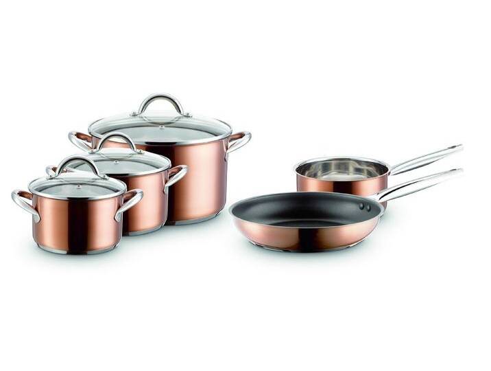 MÄSER Topf-Set Asterion, Edelstahl 18/8, orange MÄSER Topf-Set Asterion, Edelstahl 18/8, orange von OTTO