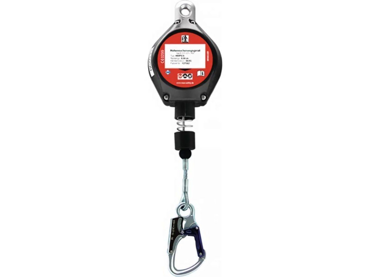MAS 51504 Höhensicherungsgerät EN 360 2,1 kg verzinktes Stahlseil, Seil von OTTO