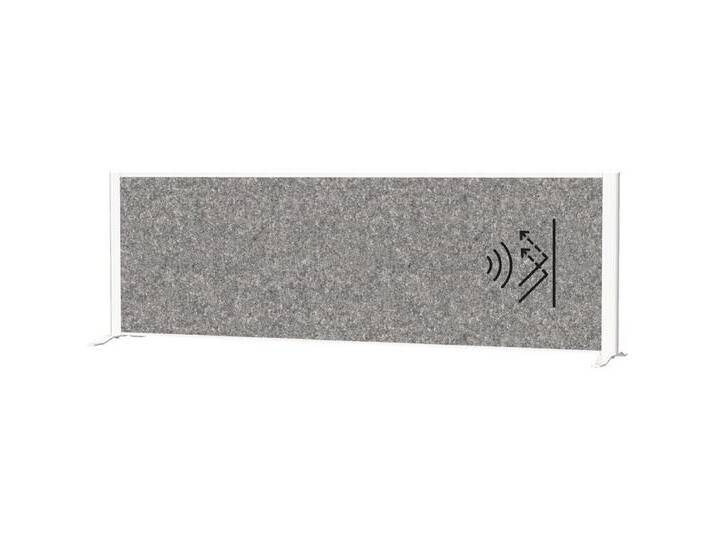 MAUL Standtafel Sideboard-Trennwand connecto weiß 160/52,75cm Akustik dunkelgrau S von OTTO
