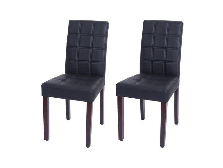 MCW Esszimmerstuhl -O65c (2er), Inklusive Fußbodenschoner, Maximale Dauerbelastbarkeit Stuhl: 125 kg, schwarz von OTTO