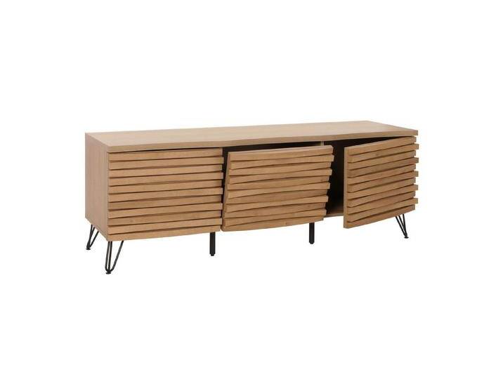 MCW TV-Rack -M49 TV-Rack, Türoberfläche im gewölbten Design, braun von OTTO