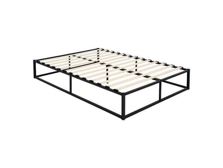 ML-DESIGN Metallbett Bettgestell Bettrahmen Stahlrahmen mit Lattenrost Metallbettrahmen, Doppelbett Paris Doppelbettgestell Gästebett Metall, schwarz ML-DESIGN Metallbett Bettgestell Bettrahmen Stahlrahmen mit Lattenrost Metallbettrahmen, Doppelbett Paris Doppelbettgestell Gästebett Metall, schwarz von OTTO