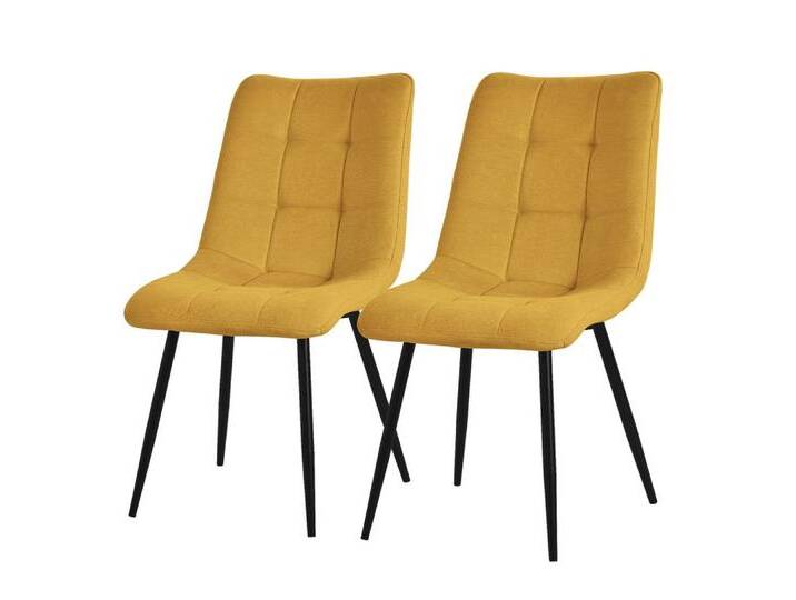 ML-DESIGN Stuhl Esszimmerstühle mit Rückenlehne moderne Design Lounge Küchenstühle (2 St), Polsterstuhl Esstischstühle 2er Set Küchenstuhl Polyester bis 120kg von OTTO