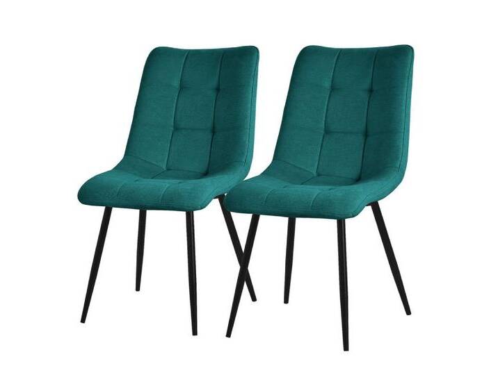 ML-DESIGN Stuhl Esszimmerstühle mit Rückenlehne moderne Design Lounge Küchenstühle (2 St), Polsterstuhl Esstischstühle 2er Set Küchenstuhl Polyester bis 120kg von OTTO