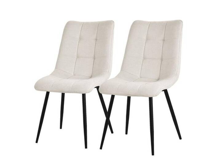 ML-DESIGN Stuhl Esszimmerstühle mit Rückenlehne moderne Design Lounge Küchenstühle (2 St), Polsterstuhl Esstischstühle 2er Set Küchenstuhl Polyester bis 120kg von OTTO