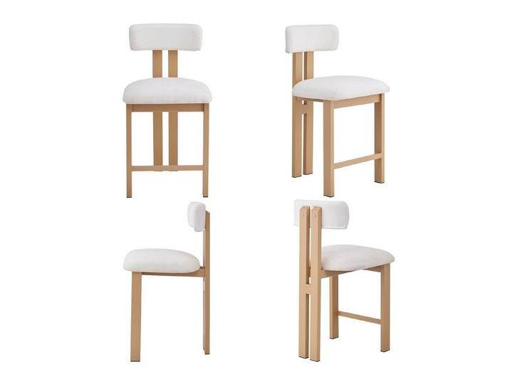 MODFU Esszimmerstuhl Schlichter Luxusstuhl,Kosmetikstuhl (Ergonomischer Esszimmerstuhl mit 9 cm Polsterung – Moderner Komfortstuhl mit rutschfesten Füßen, atmungsaktivem Bezug & Holzmaserung – Ideal für Wohnzimmer, Büro & Schminktisch, 4 St) MODFU Esszimmerstuhl Schlichter Luxusstuhl,Kosmetikstuhl (Ergonomischer Esszimmerstuhl mit 9 cm Polsterung – Moderner Komfortstuhl mit rutschfesten Füßen, atmungsaktivem Bezug & Holzmaserung – Ideal für Wohnzimmer, Büro & Schminktisch, 4 St) von OTTO