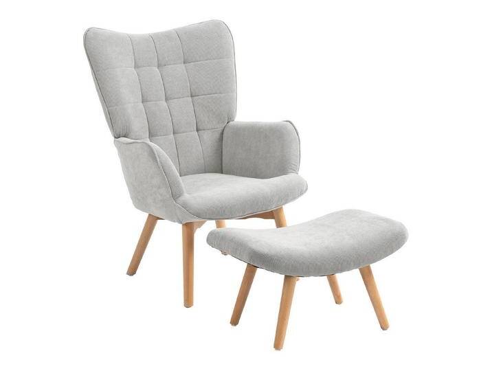 MODFU Loungesessel Ohrensessel,Relaxsessel,Polstersessel (Ohrensessel mit Hocker in Cord-Optik – Relaxsessel mit Holzfüßen & Polsterung, perfekt., Sessel: 72L x 80B x 101H cm. Ottomane: 65L x 43B x 38H cm) MODFU Loungesessel Ohrensessel,Relaxsessel,Polstersessel (Ohrensessel mit Hocker in Cord-Optik – Relaxsessel mit Holzfüßen & Polsterung, perfekt., Sessel: 72L x 80B x 101H cm. Ottomane: 65L x 43B x 38H cm) von OTTO