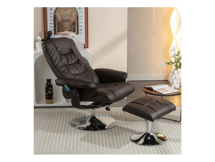 MODFU Massagesessel Massagesessel,Heizfunktion und Fußhocker (Massagesessel mit Kunstleder-Leder und 5-Kunstledernkt-Massagegerät – Drehbar, Heizfunktion, Fußhocker MODFU Massagesessel Massagesessel,Heizfunktion und Fußhocker (Massagesessel mit Kunstleder-Leder und 5-Kunstledernkt-Massagegerät – Drehbar, Heizfunktion, Fußhocker von OTTO