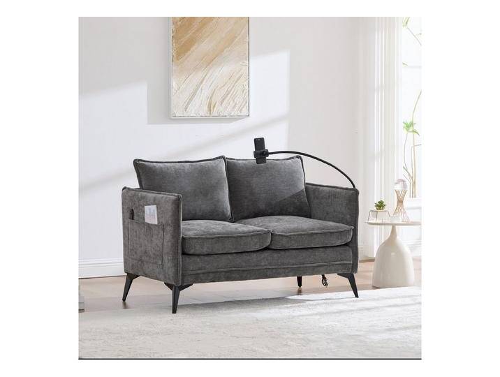 MODFU Sofa Zweisitzer-Loungesofa mit verstellbarer Handyhalterung & Seitentasche, Modernes Schlafsofa für Schlafzimmer, für Wohnzimmer, Schlafzimmer & Balkon von OTTO