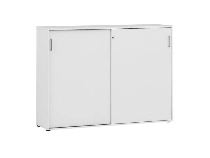 MÖBELPARTNER Aktenschrank Schiebetürenschrank Hippo, Large, HxBxT 120x160x40 cm, Lichtgrau von OTTO