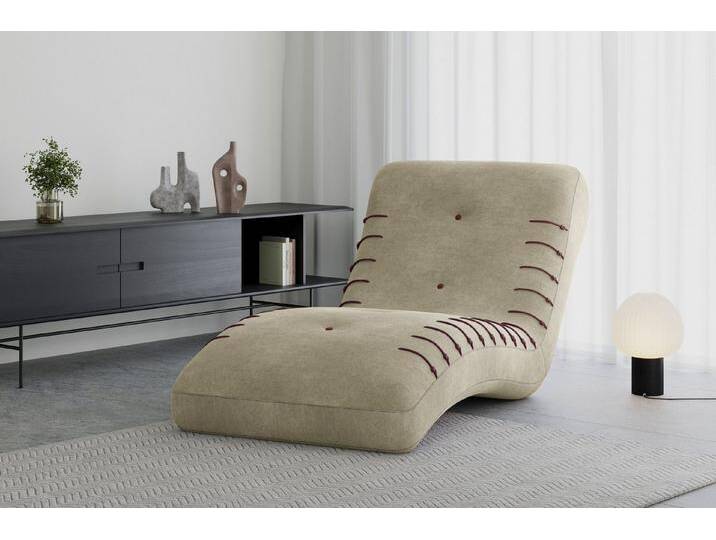 MOEBLO Chaiselongue SPLINE, – Sitz- und Liegesessel Sofa elegantes Liegesofa Ruheliege Relaxliege Liegesessel 1-Sitzer, für Wohnzimmer und Relax-Bereiche (BxHxT): 83x80x172 cm von OTTO