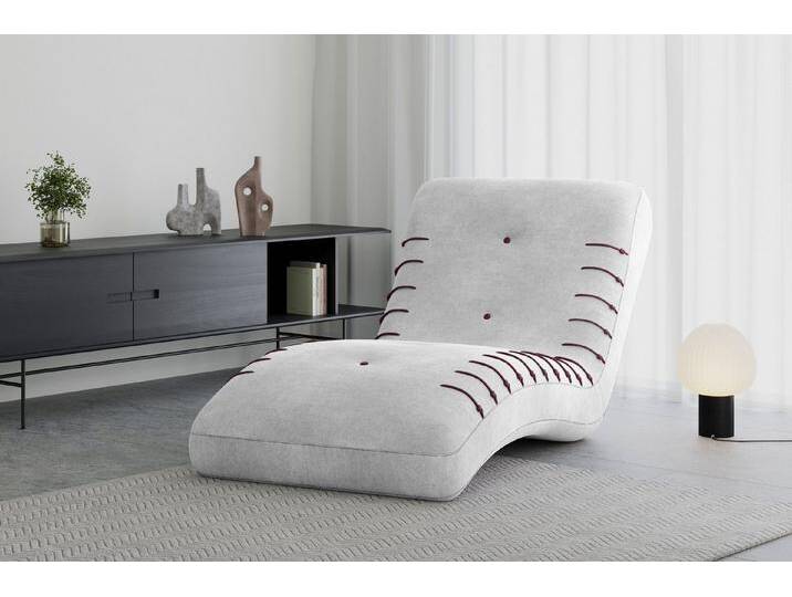 MOEBLO Chaiselongue SPLINE, – Sitz- und Liegesessel Sofa elegantes Liegesofa Ruheliege Relaxliege Liegesessel 1-Sitzer, für Wohnzimmer und Relax-Bereiche (BxHxT): 83x80x172 cm von OTTO