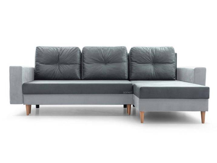 MOEBLO Ecksofa CARL, Ottomane Links als auch rechts montierbar Couch für Wohnzimmer, Schlafsofa Sofagarnitur Sofa Eckcouch L-Form Wohnlandschaft, mit Bettkasten und Schlaffunktion von OTTO