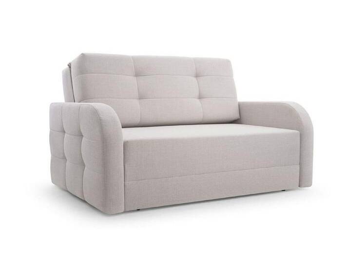 MOEBLO Kindersofa PORTO 120, Schlafsessel Sofa Sessel Jugendsofa Schlafsofa 2-Sitzer Gästebett, mit Schlaffunktion und Bettkasten, beige von OTTO