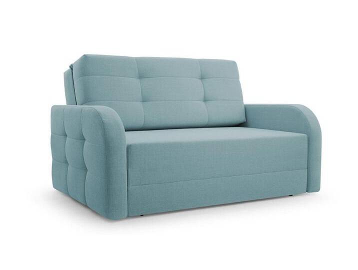 MOEBLO Kindersofa PORTO 120, Schlafsessel Sofa Sessel Jugendsofa Schlafsofa 2-Sitzer Gästebett, mit Schlaffunktion und Bettkasten, blau von OTTO