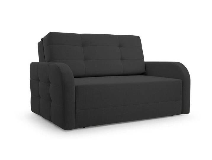 MOEBLO Kindersofa PORTO 120, Schlafsessel Sofa Sessel Jugendsofa Schlafsofa 2-Sitzer Gästebett, mit Schlaffunktion und Bettkasten, grau von OTTO
