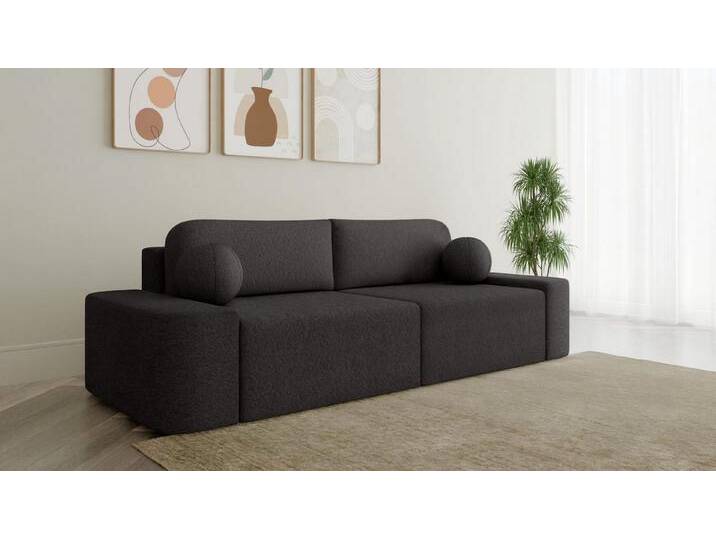 MOEBLO Sofa Lisbon, Bouclé-Stoff – 268 cm – modernes Sofa mit Bettfunktion, Bettkasten & gepolstertem Rücken, Couch Polstermöbel Sitzmöbel Wohnzimmermöbel 3-Sitzer-Sofa Stoffsofa, (BxHxT):268x85x110 cm MOEBLO Sofa Lisbon, Bouclé-Stoff – 268 cm – modernes Sofa mit Bettfunktion, Bettkasten & gepolstertem Rücken, Couch Polstermöbel Sitzmöbel Wohnzimmermöbel 3-Sitzer-Sofa Stoffsofa, (BxHxT):268x85x110 cm von OTTO