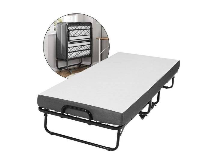 MSMASK Klappbett Gästebett 90x200cm auf Rädern, mit Dicke Matratze aus Gedächtnisschaum (1-St. von OTTO